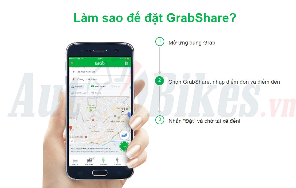 grab ra dich vu moi re hon grabcar 30