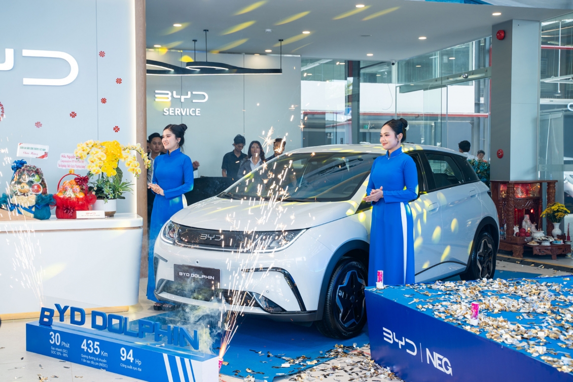 BYD khai trương showroom chuẩn 4S tại Cần Thơ