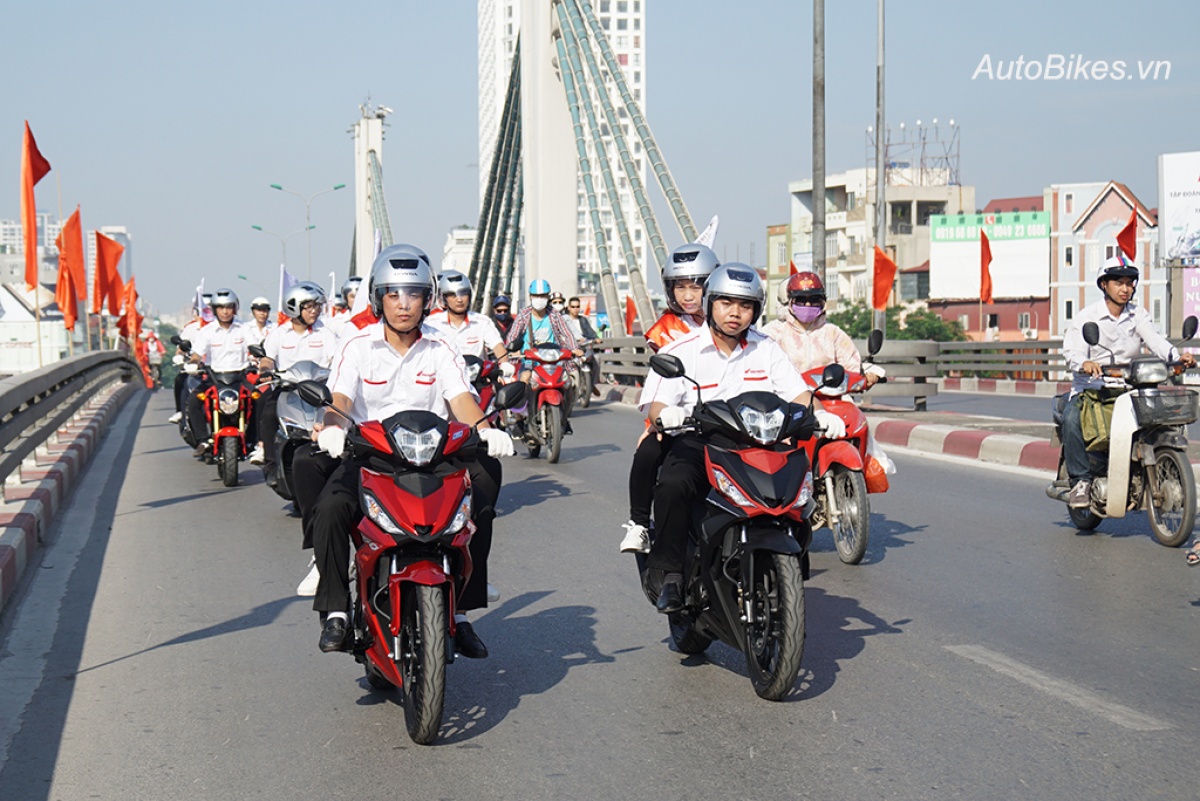 honda winner 150 ram ro xuong pho