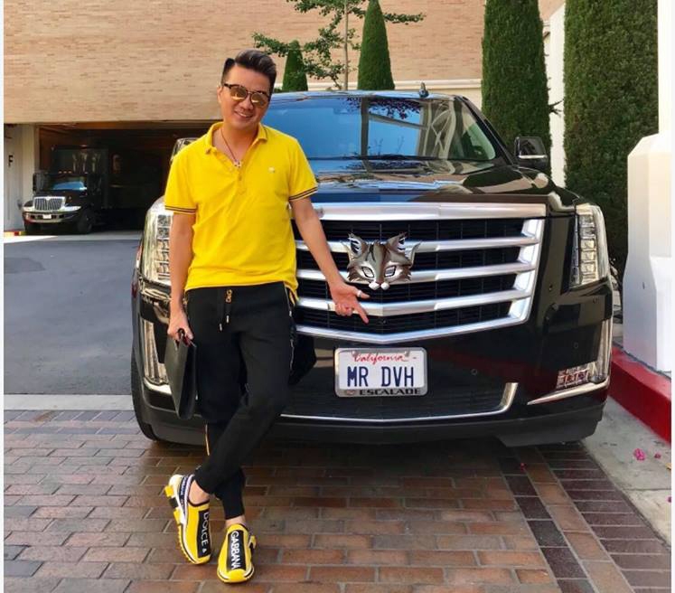 thuc hu viec dam vinh hung tau sieu xe chong dan cadiliac escalade