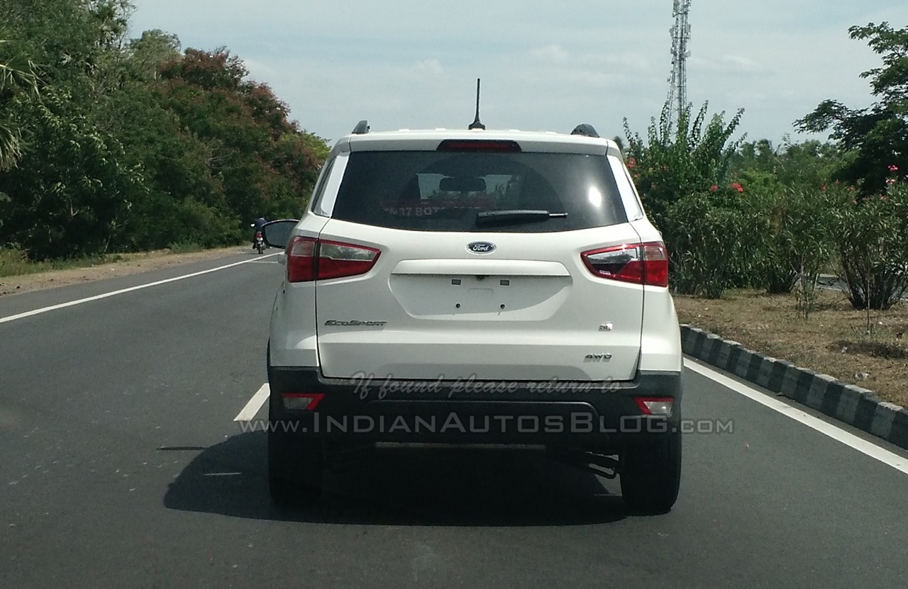 Ford EcoSport 2018 có thêm bản 2 cầu