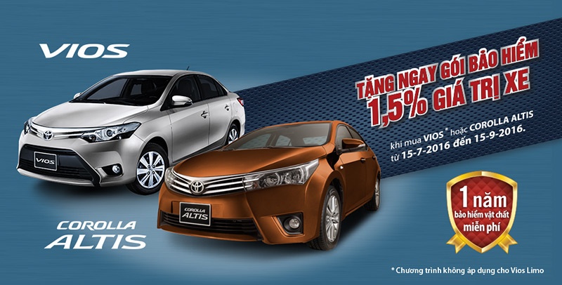 mua toyota vios corolla altis duoc tang bao hiem vat chat