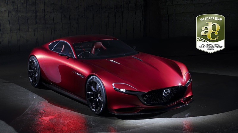 Mazda MX-5 và RX-Vision giành thêm giải thưởng mới mazda thang lon tai automotive brand contest 2016