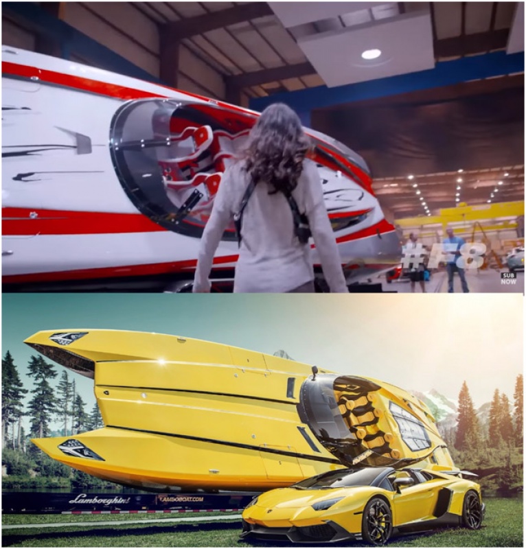 loa mat voi dan sieu xe trong fast furious 8