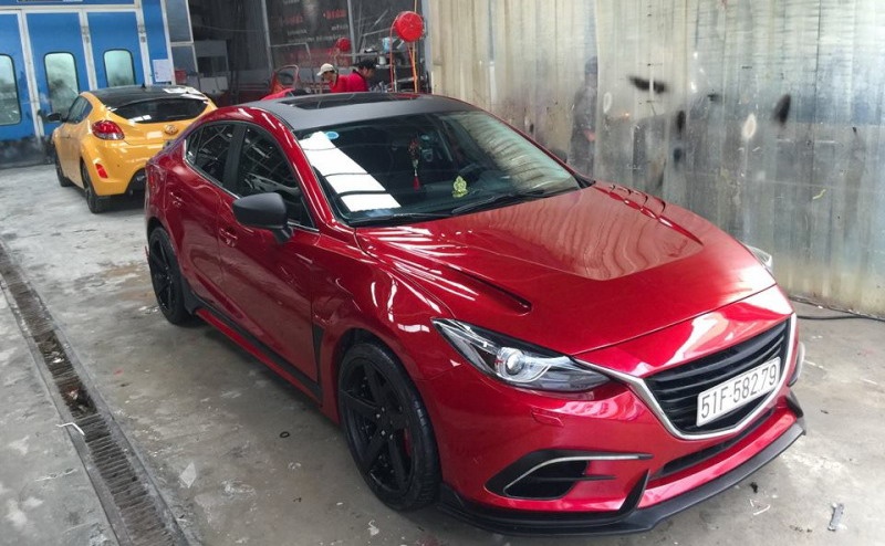 Mazda3 độ cực chất tại Sài Gòn