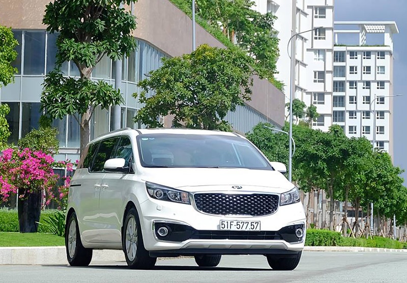 bang gia o to kia thang 82016 tai viet nam