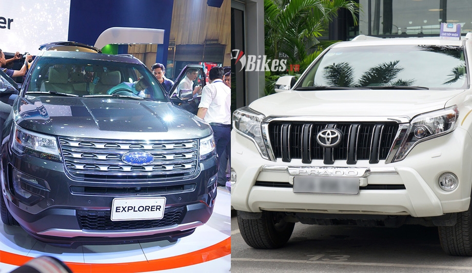 Có 2 tỷ, chọn Toyota Prado hay Ford Explorer ?