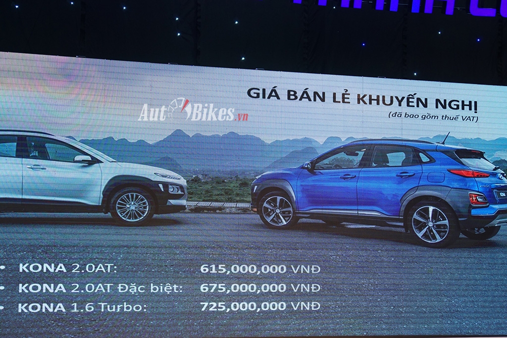 Hyundai Kona 2019 giá từ 615 triệu đồng tại Việt Nam hyundai kona 2019 gia tu 615 trieu dong tai viet nam