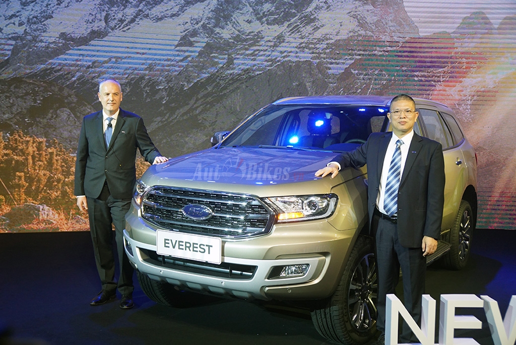 Ford Everest 2019 giá cao nhất 1,4 tỷ đồng, đối đầu Toyota Fortuner ford everest 2019 gia tu trieu dong doi dau toyota fortuner