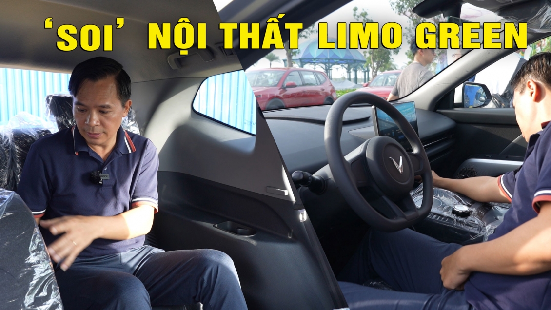 Video 'Soi' nội thất VinFast Limo Green