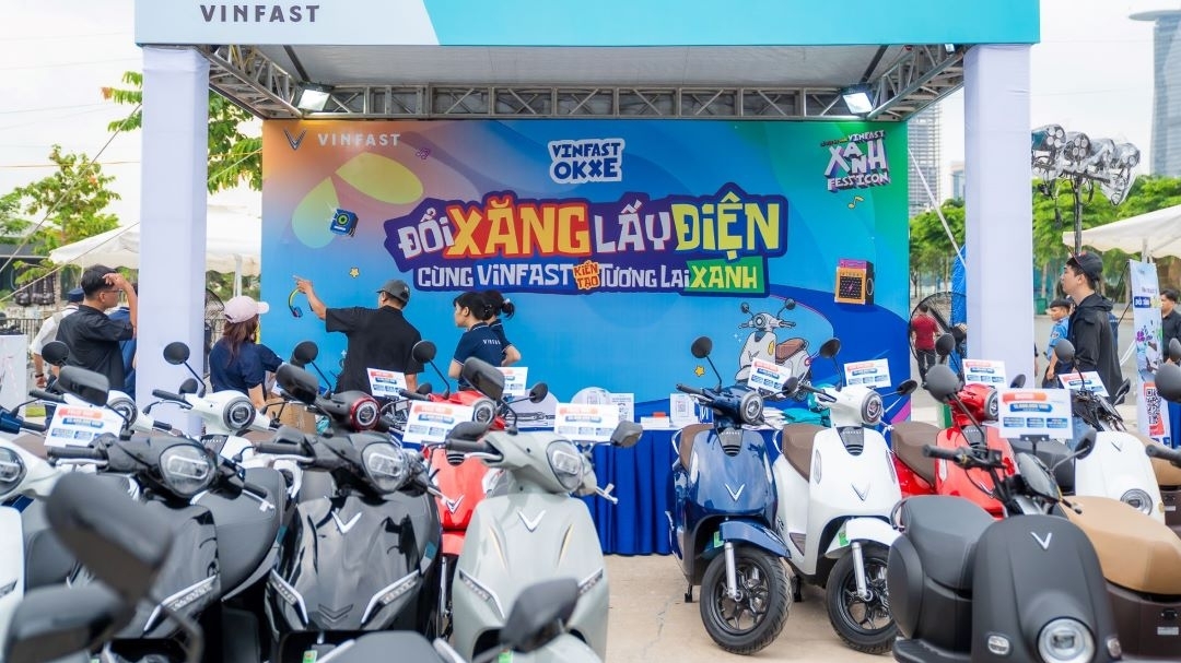 VinFast giúp xe máy điện tiện hơn xe xăng với 150.000 trạm đổi pin trên toàn quốc