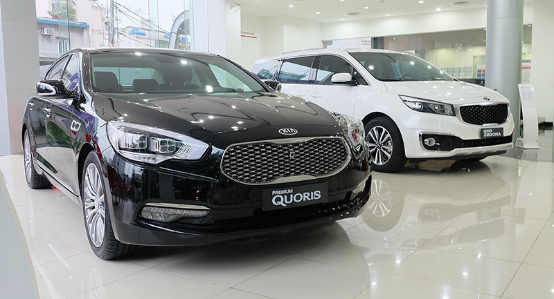 Kia 'tấn công' mạnh vào phân khúc xe cao cấp tại Việt Nam