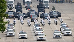 Cận cảnh dàn xe VinFast VF 9 đặc biệt tại Lễ kỷ niệm 80 năm Quốc khánh