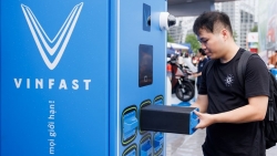 V-Green triển khai mô hình nhượng quyền tủ đổi pin xe máy điện