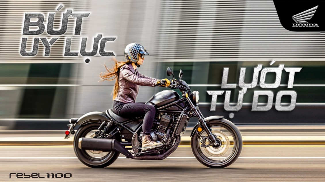 Honda Winner R ra mắt cùng bộ đôi ADV350 và Rebel 1100