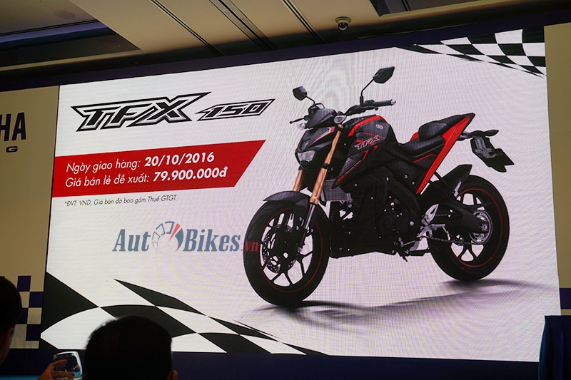 Yamaha TFX150 2016 giá 80 triệu tại Việt Nam