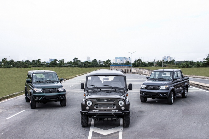 UAZ đưa 3 xe mới tới VIMS 2016