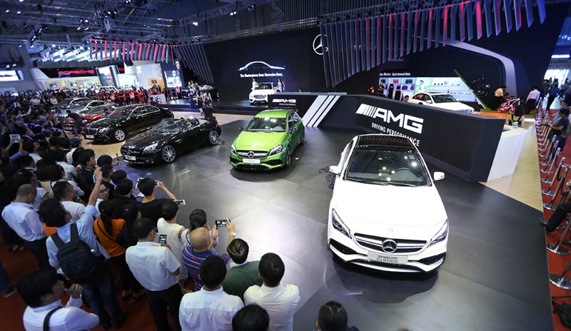 Mercedes-Benz Việt Nam hoành tráng tại sân chơi mới