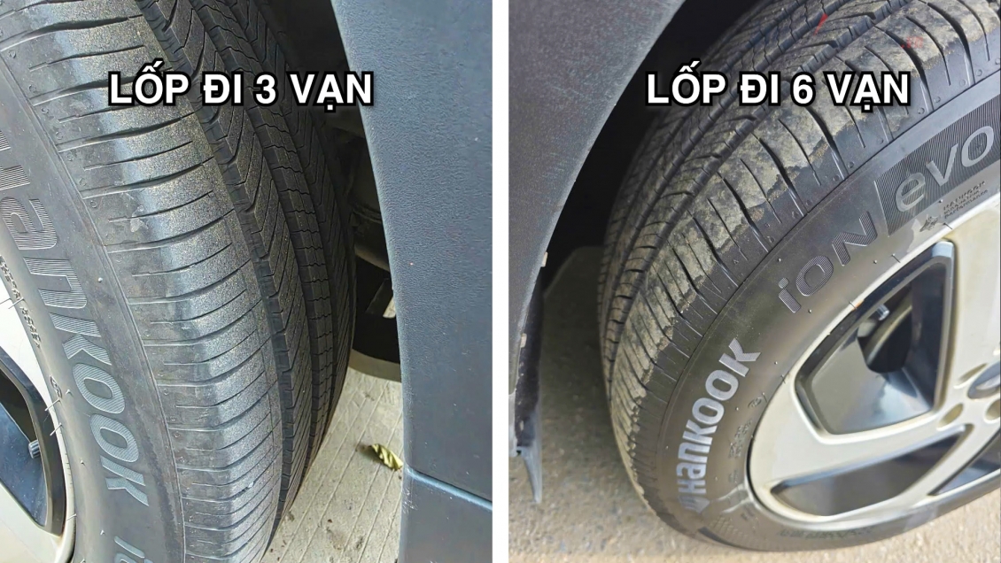 Người dùng VF8 đánh giá thế nào về lốp Hankook EV ?