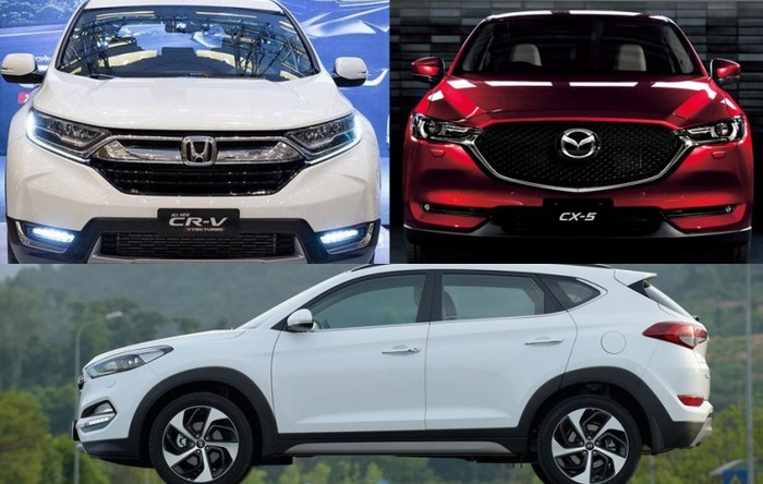 ngoi vuong cua mazda cx 5 lung lay boi honda cr v hyundai tucson