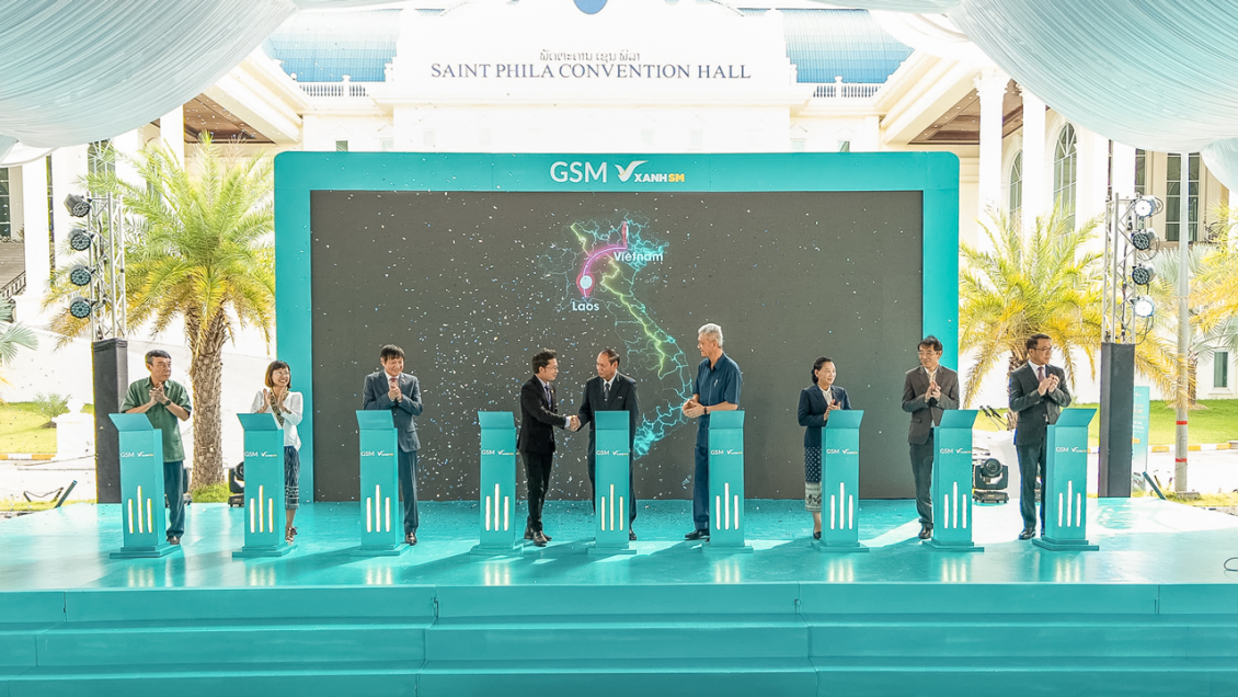 Taxi điện Xanh SM chính thức hoạt động tại Lào, bước tiến đầu tiên trên trường quốc tế Taxi điện Xanh SM chính thức hoạt động tại Lào, bước tiến đầu tiên trên trường quốc tế