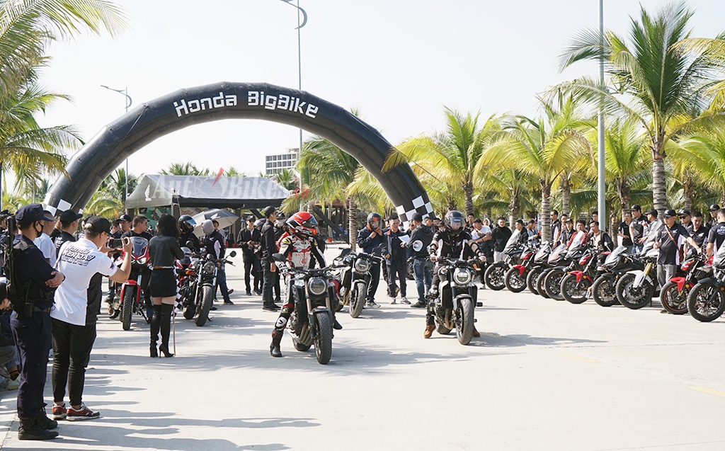 Hàng trăm Honda bikers ‘quẩy tới bến’ tại Hạ Long