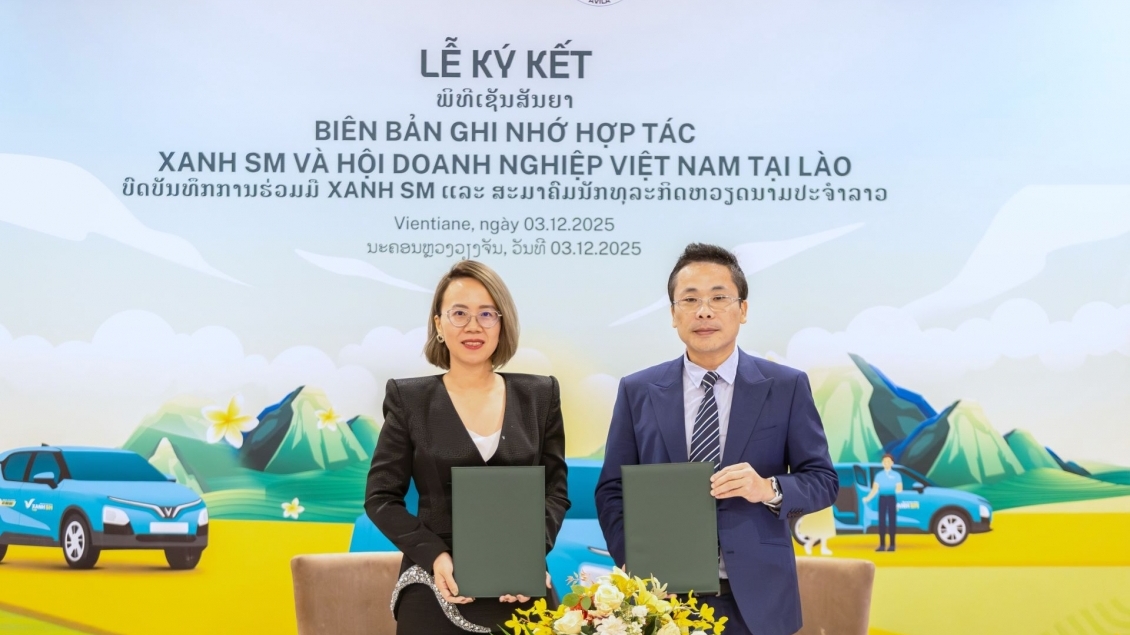 Xanh SM hợp tác chiến lược với cộng đồng doanh nghiệp Việt tại Lào