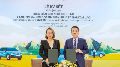 Xanh SM hợp tác chiến lược với cộng đồng doanh nghiệp Việt tại Lào