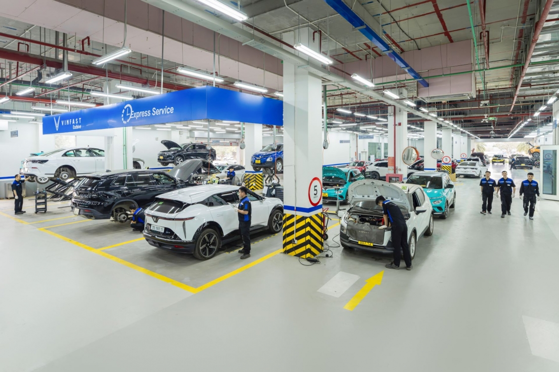 Chuẩn bị cán mốc 400 xưởng dịch vụ, VinFast áp đảo đối thủ về hậu mãi Chuẩn bị cán mốc 400 xưởng dịch vụ, VinFast áp đảo đối thủ về hậu mãi