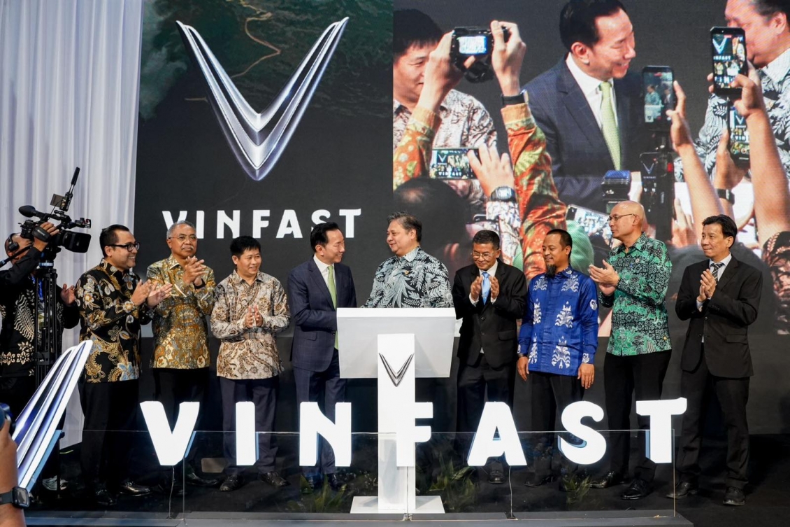 VinFast khánh thành nhà máy ô tô điện tại Subang, Indonesia VinFast khánh thành nhà máy ô tô điện tại Subang, Indonesia