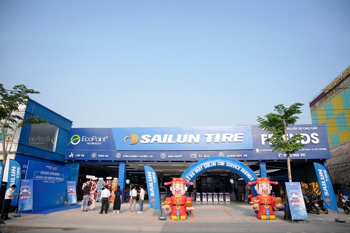 Sailun Tire khai trương cửa hàng Sailun Car Service Friends đầu tiên tại TP. Hồ Chí Minh