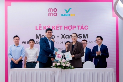 Xanh SM bắt tay MoMo, mở rộng dịch vụ thanh toán số cho người dùng