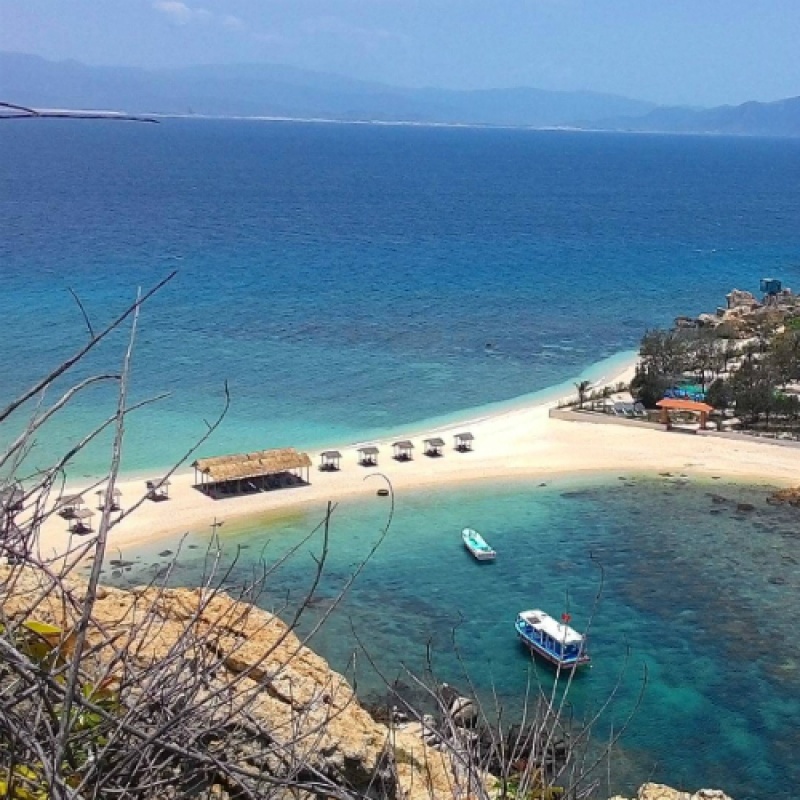 bai tam doi doc va la chi co o nha trang