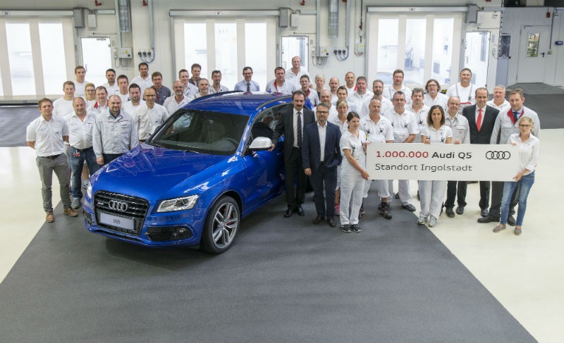 Audi Q5 lập kỷ lục: Sản xuất 1 triệu xe