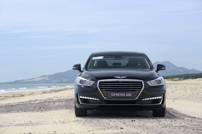 Xe sang Genesis G90 về Việt Nam xe sang genesis g90 ve viet nam