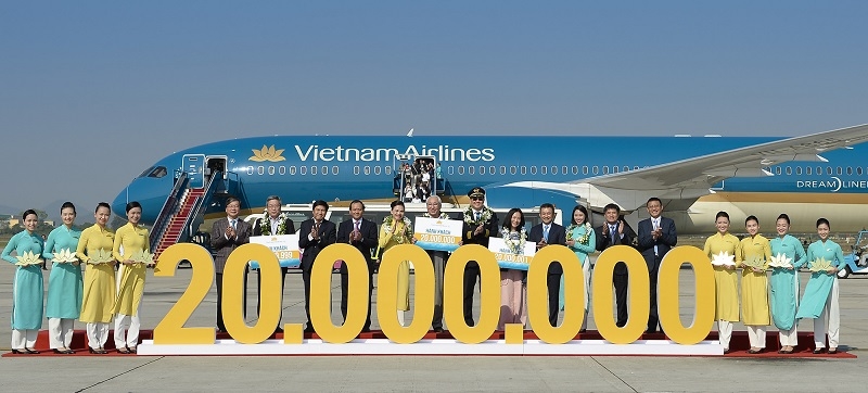 vietnam airlines don hanh khach thu 20 trieu