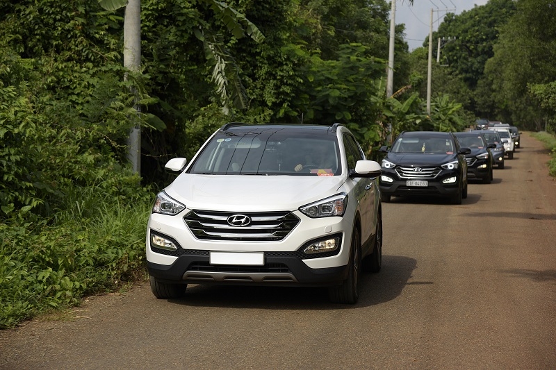 Trải nghiệm Hyundai SantaFe sau gần 5 vạn km trai nghiem hyundai santafe sau gan 5 van km