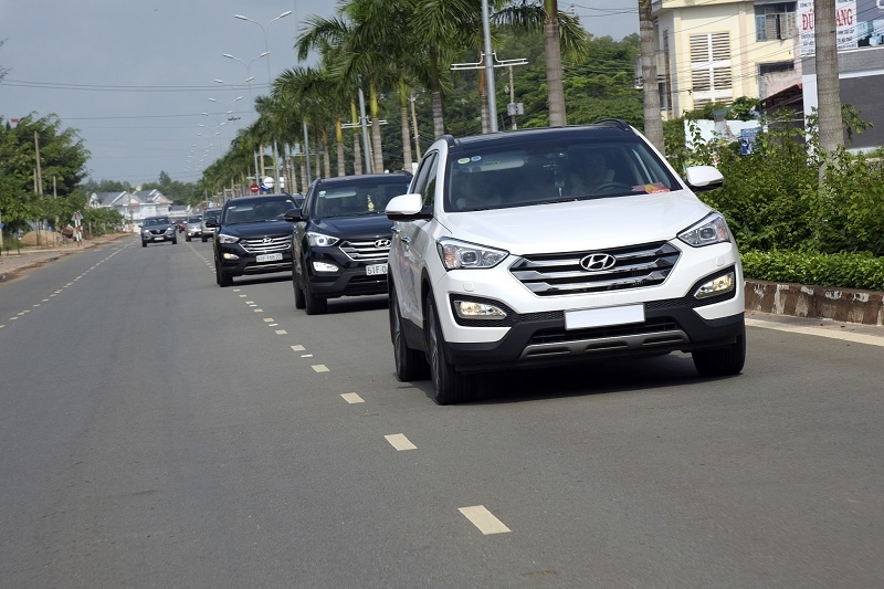Trải nghiệm Hyundai SantaFe sau gần 5 vạn km trai nghiem hyundai santafe sau gan 5 van km