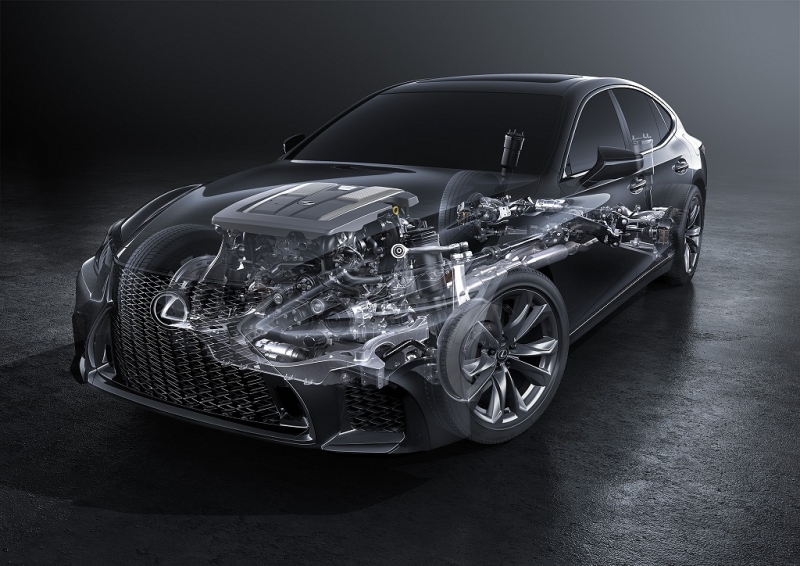 lexus ls 2019 gia tu 7 ty dong tai viet nam