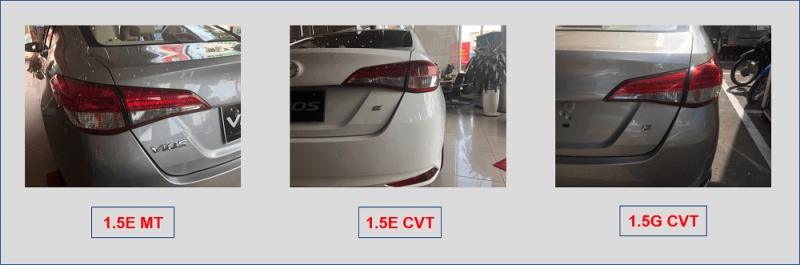 chi tiet 3 phien ban 6 mau cua toyota vios 2019