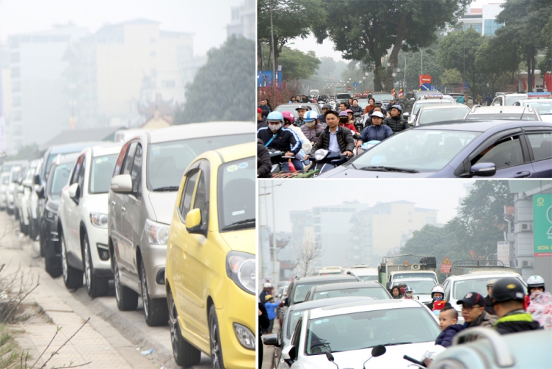 Tắc đường Hà Nội: 8 'điểm đen' ùn tắc mới, giáp Tết chớ dại đi qua
