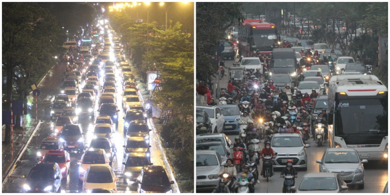 Tắc đường Hà Nội: 8 'điểm đen' ùn tắc mới, giáp Tết chớ dại đi qua
