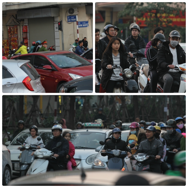 Tắc đường Hà Nội: 8 'điểm đen' ùn tắc mới, giáp Tết chớ dại đi qua