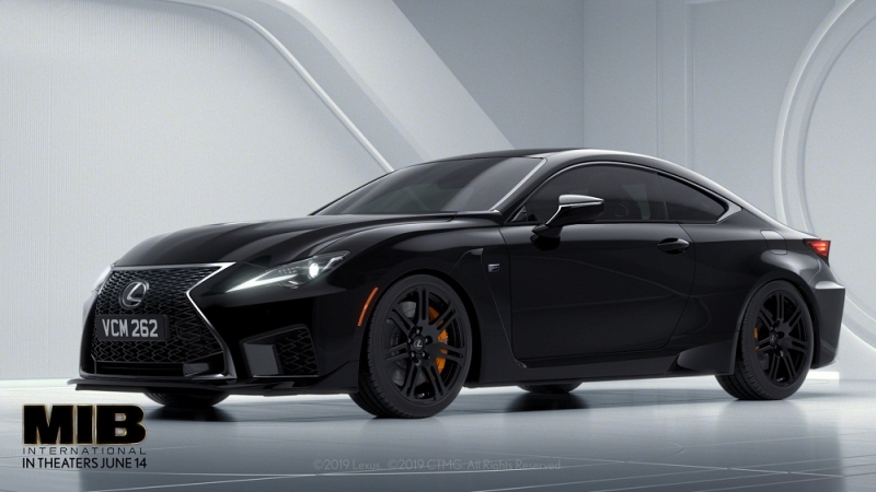 lexus rc f gop mat trong phim mib dac vu ao den su menh toan cau