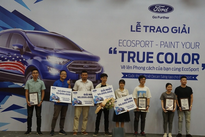 ford ecosport bien hoa trong paint your true color