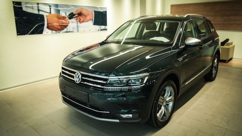 Bảng giá xe Volkswagen tháng 10/2018