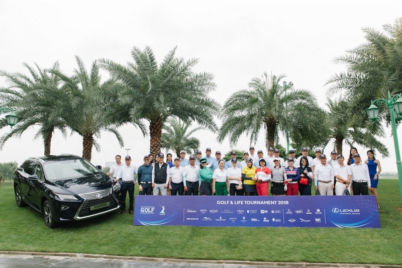Lexus đồng hành cùng giải Golf – Life Tournament 2018