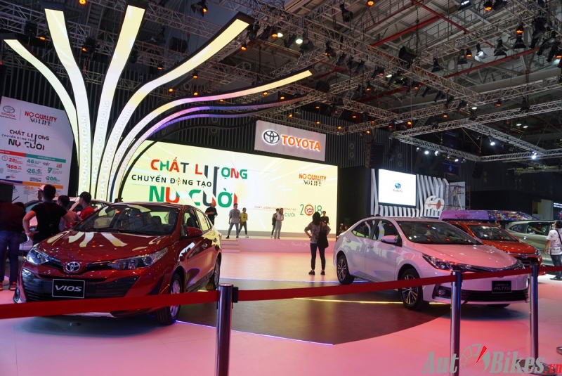 vietnam motor show 2018 san sang cho ngay khai mac