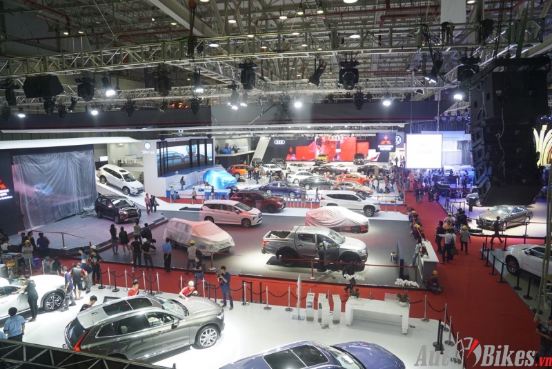 vietnam motor show 2018 san sang cho ngay khai mac