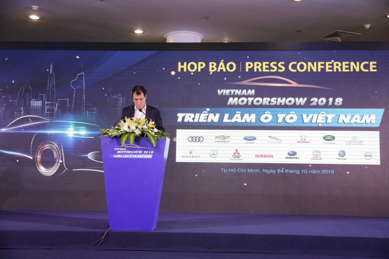 Triển lãm ô tô Việt Nam 2018 chính thức khai mạc trien lam o to viet nam 2018 chinh thuc khai mac